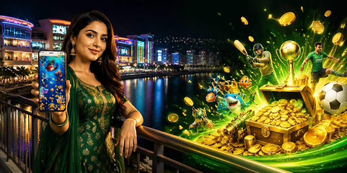 চট্টগ্রামে নিয়ন আলোয় ফিশিং গেম ও স্পোর্টস বেটিং — bk 66