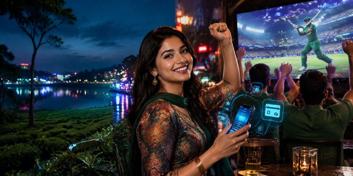 কুমিল্লায় চা বাগানের পটভূমিতে ক্রিকেট বেটিং — bk 66 স্পোর্টস